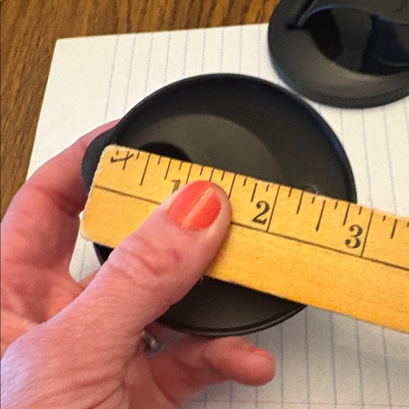 Set of 3 Black Tupperware Flip Top Drinking Seal - Lids - BRAND NEW - Picture 5 of 5